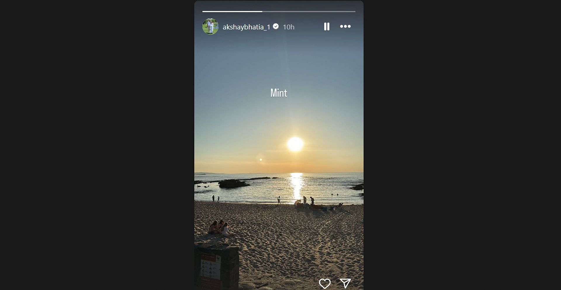 Akshay Bhatia soaks into vacation mode amid PGA Tour break /@akshaybhatia_1